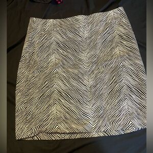 Ann Taylor Madison Zebra Skirt